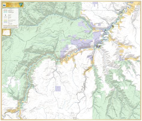 Grande Ronde Wild and Scenic River Map by Bureau of Land Management ...