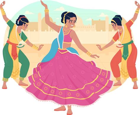 Discover 162+ indian folk dance drawing - vietkidsiq.edu.vn