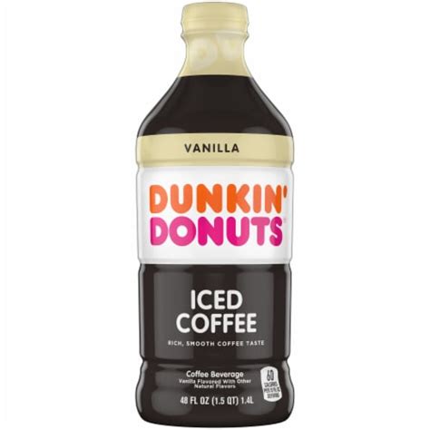 Dunkin' Donuts® Vanilla Iced Coffee Beverage, 48 fl oz - Kroger