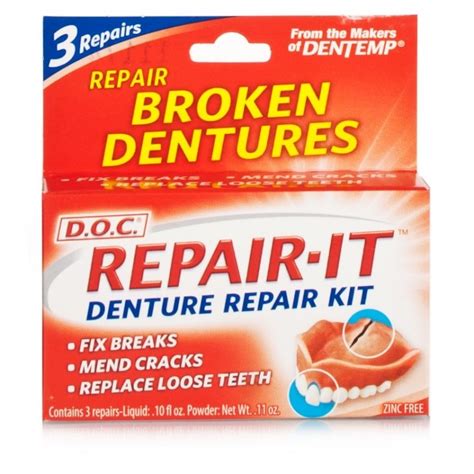 Dentemp D.O.C Denture Repair Kit | Dental Care | Chemist Direct