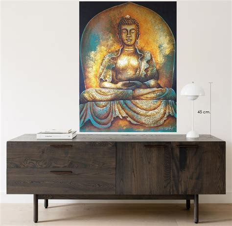 Zen Buddha Art Painting For Sale | Royal Thai Art