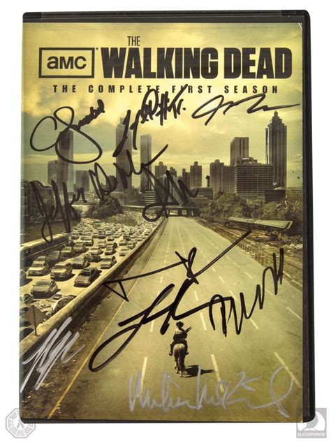 The Walking Dead Complete First Season 2-Disc DVD Set Signed by 10 Cast Members