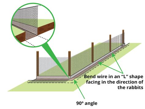 How to Install a Rabbit-Proof Fence | Wire Fence