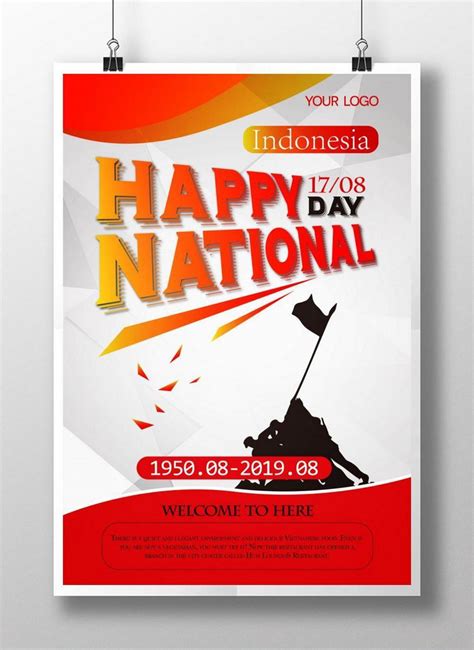 Modern indonesia national day poster template image_picture free download 450019526_lovepik.com