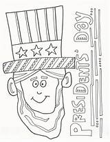 Presidents Day Coloring Pages  Free Printable For Kids sketch template
