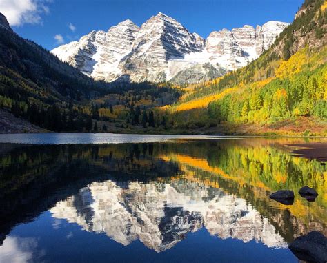 Maroon Bells, Colorado (Photo credit to u/mistymountainhopsss) : r/ImagineThisView