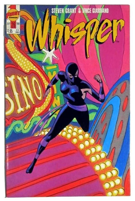 Whisper Issue #26 - Comic Book Cover, July 1 1989, private collection | Cover, Comic book cover ...