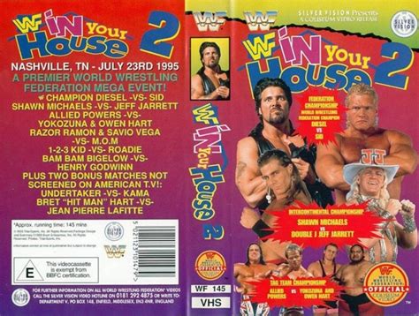 WWE In Your House 2 – The Lumberjacks (July 1995) Review – TJR Wrestling