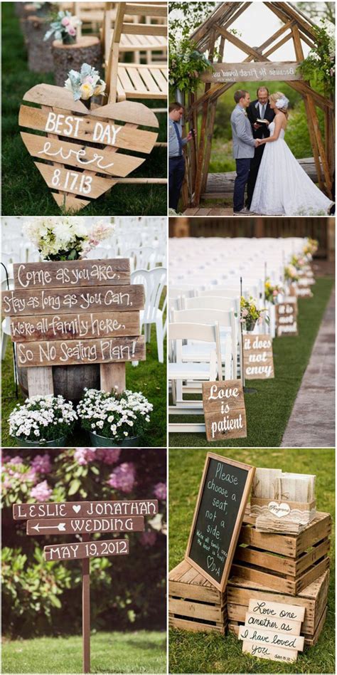 100+ Rustic Country Wedding Ideas | Roses & Rings