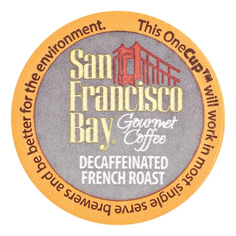 San Francisco Bay Coffee Dark Roast Decaf Single Serve Cups, French ...