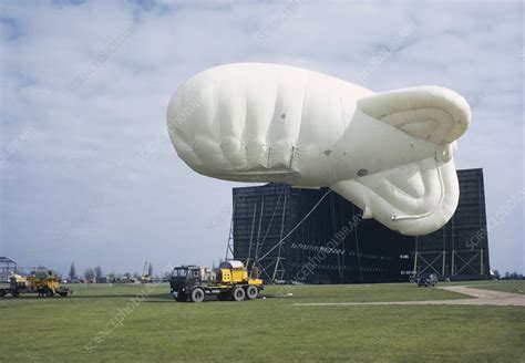 Weather balloon launch - Stock Image - C009/5590 - Science Photo Library