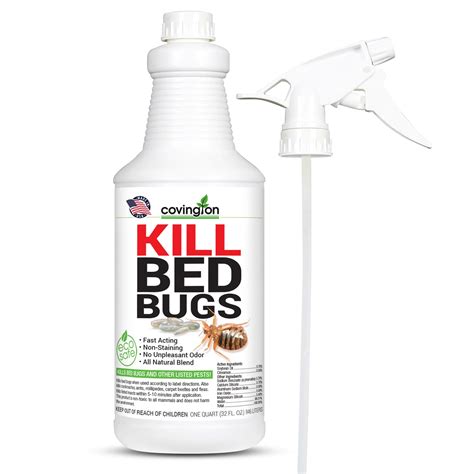 Bed Bug Spray, Bed Bug Killer for Home and Travel, Say Bye to Bed Bugs – Covington Naturals