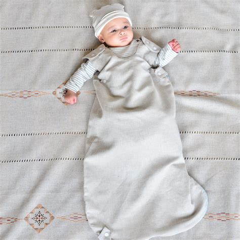 Baby & Toddler Sleep Sack Organic All-Natural Pure Flax | wholesomelinen– Wholesome Linen