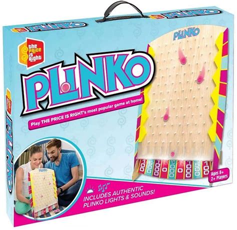 Plinko The Price is Right Board Game for Kids With Authentic Lights ...