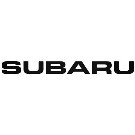 Subaru Vinyl Decal Sticker | Subaru, Vinyl decal stickers, Vinyl decals