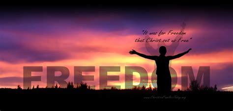 The Rector's Corner: Freedom in Christ