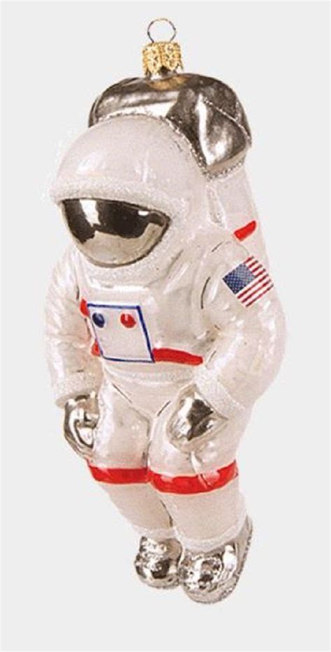 USA Space Astronaut Polish Glass Christmas Ornament Decoration Made in ...