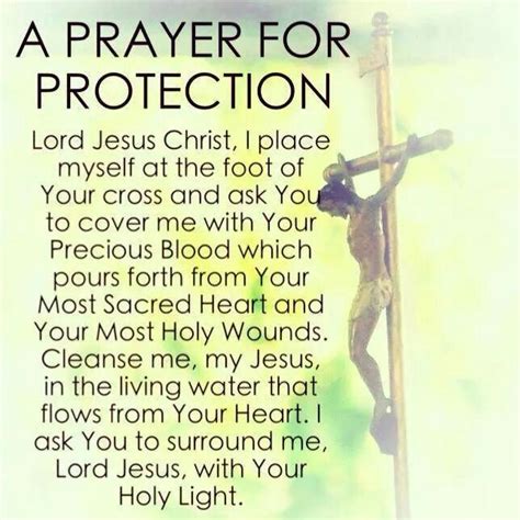 Pin by Susan Darling Lepak on +++Awestruck CatholicPinnersLounge | Prayer for protection ...