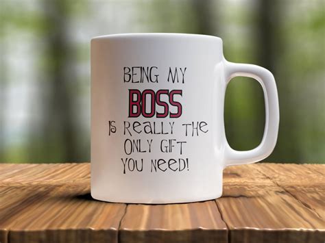 Boss Coffee Mug Boss Gift Best Boss Gift Funny Boss Gift - Etsy