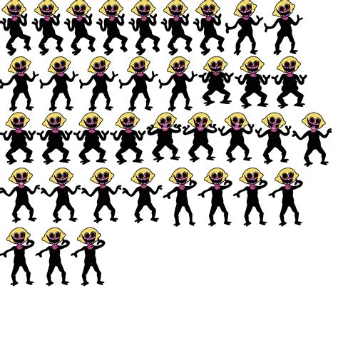 Lemon demon Sprites | Sprite, Monster face, Sketches