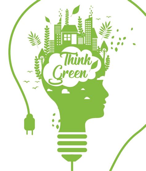 Think Green Poster Vol 3 Vector 208473 Vector Art at Vecteezy