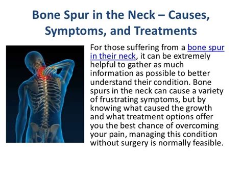 Bone Spur in the Neck – Causes, Symptoms, and Treatments