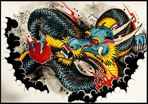 Japanese Dragon Tattoo Wallpapers - Wallpaper Cave