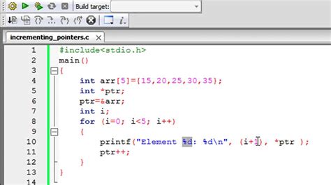 C Programming Tutorial - 58: Pointer to an Array - YouTube