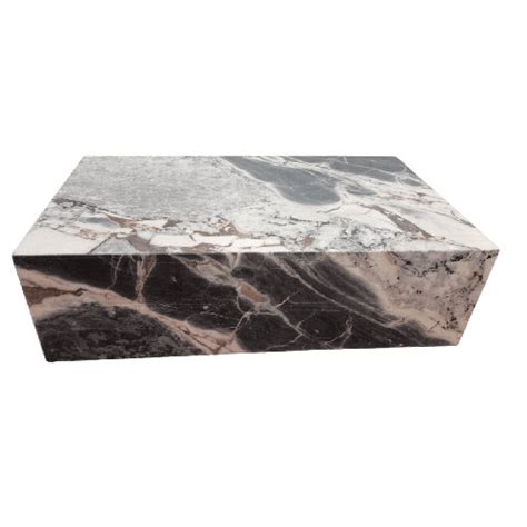 BETACH Genuine Marble Block Coffee Table - Blue Marble - Wayfair Canada