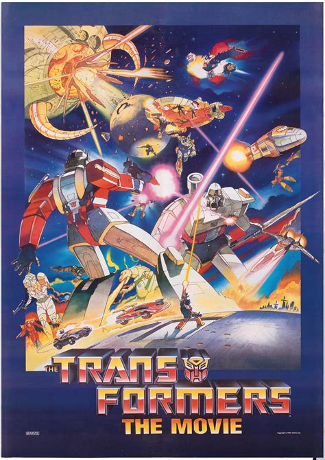 Transformers The Movie UK Poster - Transformers The Movie