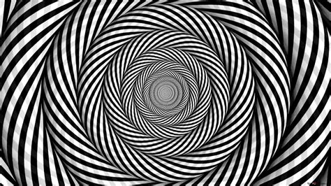 Black and white optical illusion HD wallpaper download