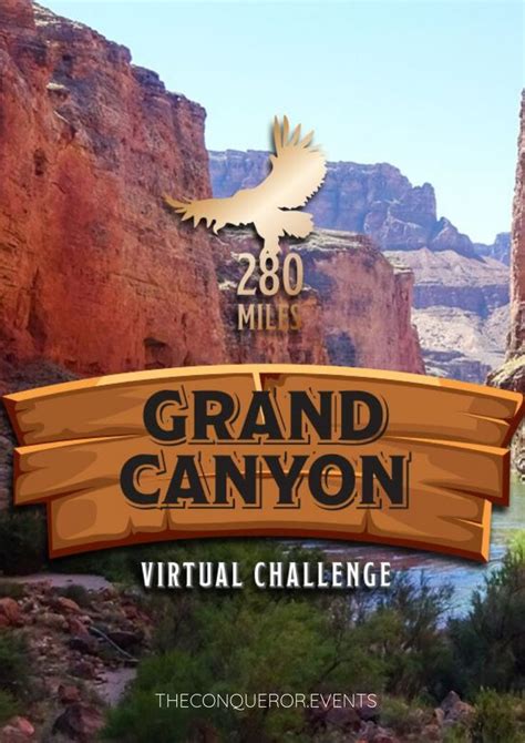 The Grand Canyon Virtual Challenge | Finishers Wanted – Dead or Alive | The Conqueror Events ...