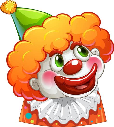 Cute clown cartoon character 6928410 Vector Art at Vecteezy