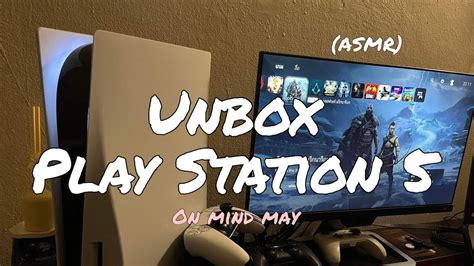 Unbox PS5 (ASMR) 2023 by on mind may - YouTube