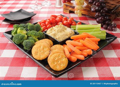 Healthy Snack Tray with Crackers Stock Image - Image of grapes, crackers: 28115467