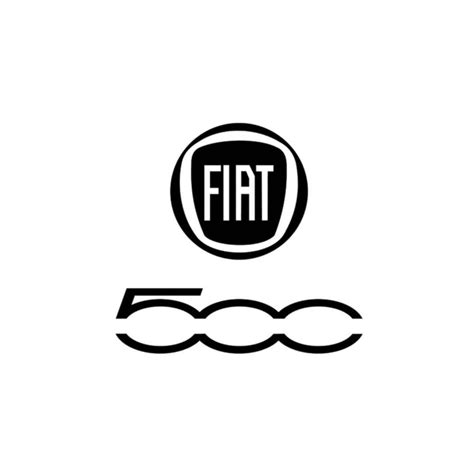 Buy Fiat 500 Logo Vinyl Decal Sticker Online