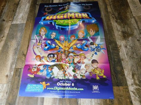 Digimon The Movie 2000 Original Movie Poster 22x34 | #2062351657