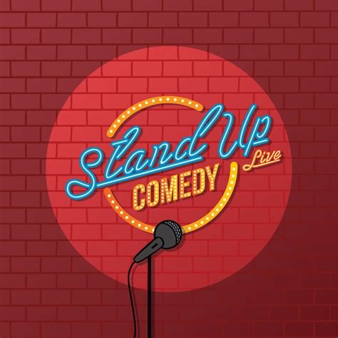 Stand up comedy open mic | Premium Vector