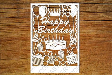 Free Cricut Birthday Card Templates