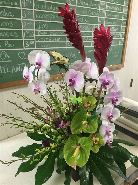 EXOTIC MEF 1003 ARRANGEMENT WITH ASSORTED EXOTIC FLOWERS in San Juan Capistrano, CA | Mother ...