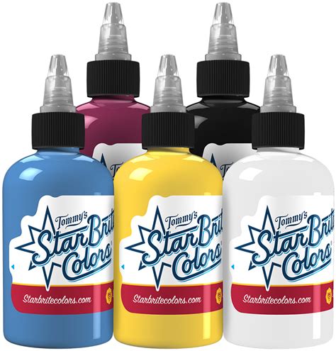 Starbright Inks - Primary Color Set – StarBrite Colors