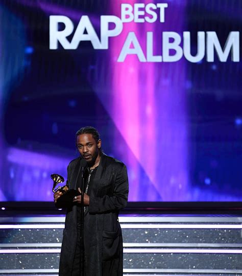 Kendrick Lamar wins four Grammy awards but not Album of the Year