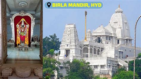 Birla Mandir Temple Hyderabad Exclusive Visuals | Sri Venkateswara ...