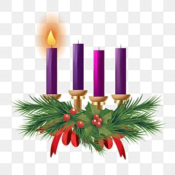 Advent Purple Candle Series PNG Transparent Images Free Download | Vector Files | Pngtree