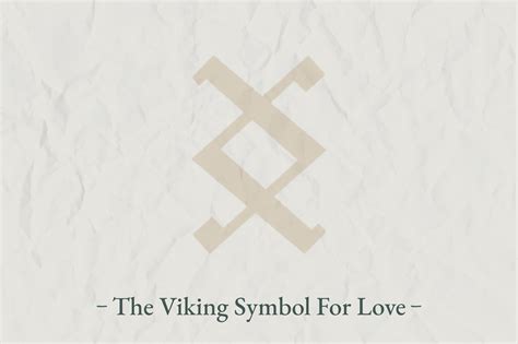 Find Out Why the Viking Symbol for Love Looks So Lovely - Viking Style