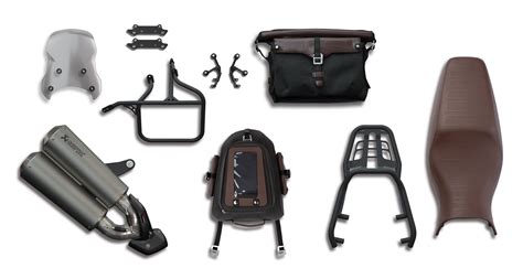 Indian Motorcycle FTR1200 Tour Accessories Kit. Pack your bags and get lost; luggage and wind ...