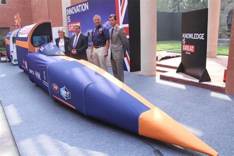 Bloodhound SSC displayed in New Delhi by British Council – Shifting-Gears