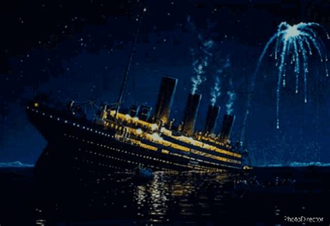 Titanic Sinking Animation Video