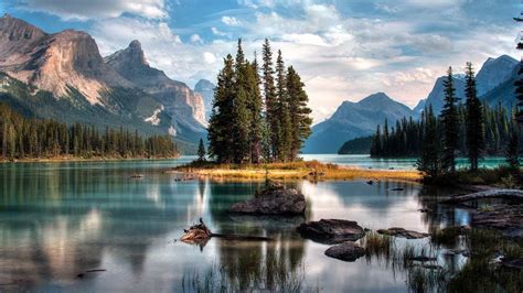 Spirit Island, Maligne Lake, Jasper National Park, Alberta, Canada - Bing Gallery