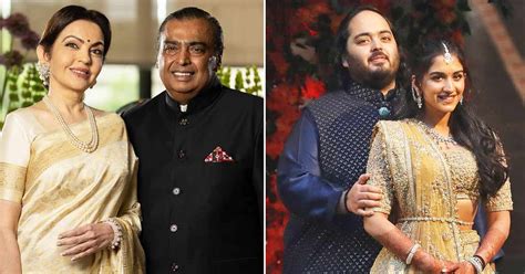 Mukesh Ambani & Nita Ambani's Net Worth Is 125846% Higher Than Viren & Shaila Merchant - A ...